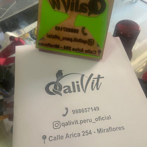 Sello de Madera Pequeño